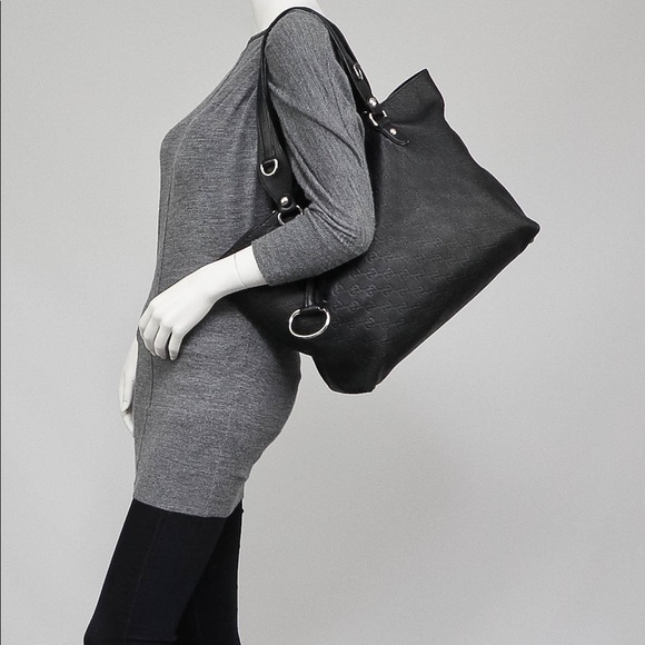 SOLD GUCCI Guccissima Icon Bit Tote Bag - Picture 2 of 16